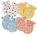Gerber Baby Girls' 4-Pack Mittens 0-3 Months