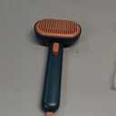 Aumuca Self-Cleaning Shedding Brush for Dogs & Cats, Gentle Deshedding Tool for Long & Short Hair Pets, Easy Hair Removal Grooming Brush for Puppies (Green)