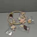 let's make Baby Crib Mobile for Boys Girls| Boho Nursery Mobile| Gender Neutral Hand-Crocheted Mobile| Ceiling Mobile - Stars, Clouds, Moon