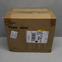 Qcen Juicer Machine, 800W Centrifugal Juicer Extractor with Wide Mouth 3 Feed Chute for Fruit Vegetable, Easy to Clean, Stainless Steel, BPA-free (Black)