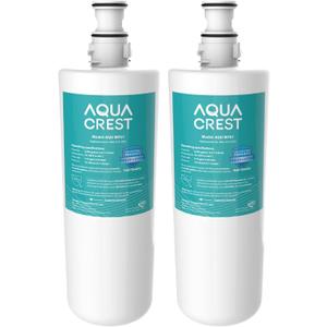 AQUA CREST 3US-AF01 Under Sink Water Filter, Replacement for Standard Filtrete 3US-AF01, 3US-AS01, Aqua-Pure AP Easy C-CS-FF, WHCF-SRC, WHCF-SUFC, WHCF-SUF Water Filter, NSF/ANSI 42 Certified, 2 Pack