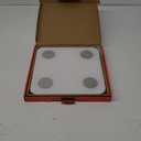 Smart Scale for Body Weight, Digital Bathroom Scale BMI Weighing Bluetooth Body Fat Scale, Body Composition Monitor Health Analyzer with Smartphone App (White 2403)