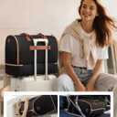 LOVEVOOK Convertible Travel Duffle Bag for Women Men, Garment Bag for Travel, Quilted Overnight Weekender Carry On Duffel Bags for Airplane, Suit Bags for Trip, Business