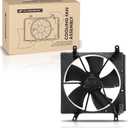 A-Premium Engine Radiator Cooling Fan Assembly | Compatible with Select Honda & Acura Models - Accord 1994-1997, Prelude 1997-1998, CL 1997 - Replace# 67458875ABC