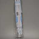 White Spring Tension Curtain Rods 23-46 Inch Adjustable Expandable Spring Loaded Curtain Rods No Drilling Suitable for Small Short Tension Rods 23-34 Inch Doors, Windows, Closet