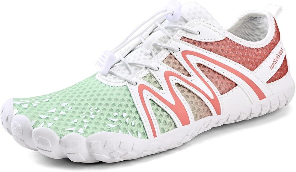 Water Shoes for Men Barefoot Quick-Dry Aqua Sock Outdoor Athletic Sport Shoes for Kayaking, Boating, Hiking, Surfing, Walking Size 8.5 Women/7 Men