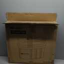 Yesker 110 Gal Oval Ice Bath Tub with Air Ring, Portable Multi-Layered Cold Plunge Tub with Lid for Athletes, Foldable and Inflatable, One Person Hot Bathtub at Gym, Yard, Home, Outdoors Use (Black)