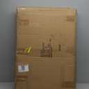 OUTPRIZE Horizontal RV Window, 30" W x 20" H Tinted Sliding RV Window with Net Screen and Trim Ring, Suitable for 15/16" or 1-3/8" and Slightly Thicker Up to 1/16" Walls, DOT Approved