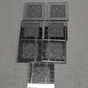 Pibeyer Mirrored Remote Control Holder Wall Mount, Silver Crush Diamond Remote Organizer Wall, Decoration Storage Box for Living Room, Bedroom, Home Decor