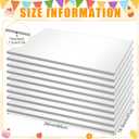 Affrolling 10 Pack Full Sheet Rectangle Cake Drum 1/2 Inch Thick Cake Board