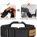 SUNFWR Bands Compatible with Apple Watch 44mm 45mm with Case,Rugged Velcr Sport Apple Watch Strap with Protective Cover for iwatch Series 9/8/7/6/5/4/SE for Men(Black)