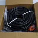 240FT Drip Irrigation System Kit, Automatic Garden Watering Misting System for Greenhouse, Yard, Lawn, Plant with 1/2 inch Hose 1/4 inch Distribution Tubing and Accessories (240 FT (40FT Main tube+200FT Distribution tube))