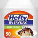 Hefty Everyday Soak-Proof Foam Bowls, 12 Ounce, 50 Count