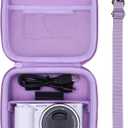XANAD Hard Case for Sony a6400/a6700/a6100/a6000/a5000/a5100/ZV-E10/ZVE10 II or Fujifilm X100VI / X100V Digital Camera (Purple)
