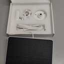 5W Solar Panels for Security Camera, Solar Panel with Micro USB & USB-C Port for DC 5V Outdoor Rechargeable Battery Camera, IP65 Waterproof, 360° Adjustable Security Mount, 9.8ft Cable（1PC）