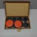 YWTESCH 10 Pack AF-100 Replacement Spool Line for Black+Decker - 0.065" Weed Eater String Trimmer Line Spool, 30ft Autofeed Weed Wacker Spool Refill for Black+Decker(8 Spool,2 Cap,2 Spring)