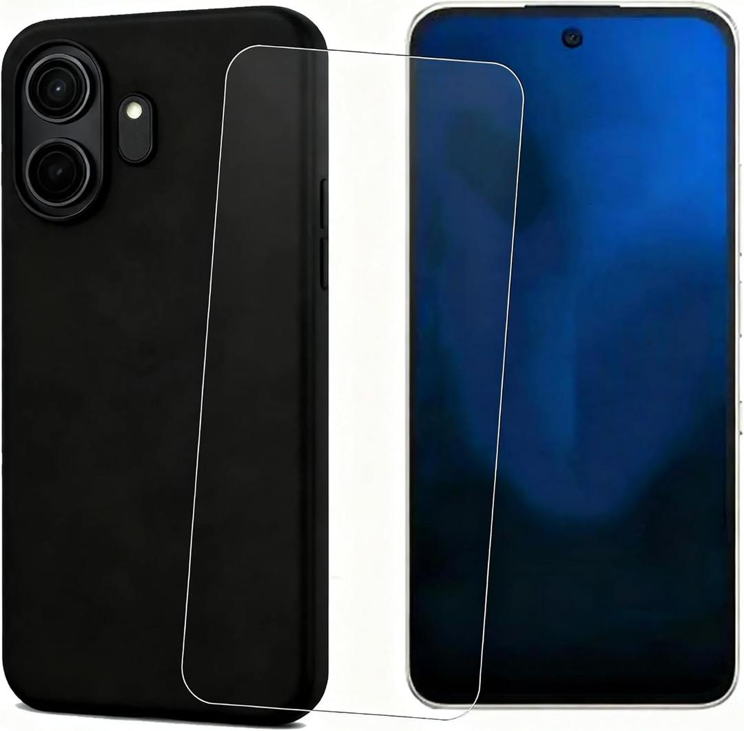 for TCL Nxtpaper 70 Pro Case with Screen Protector,Slim TPU+9H Glass,6.90"
