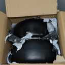 13x6.50-6"Flat Free Front Tires,Universal Fit Lawn Mower Tires, Zero-steering Solid Wheels for Residential and Commercial Use, Suitable for 3/4-inch and 5/8-inch Bearings, Adjusted Center Hub, Pack of 2 