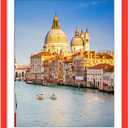 Wyooxoo 18x24 Poster Frame Red Made of Solid Wood Picture Frames Display Pictures 16x20 with Mat or 18x24 Without Mat Colorful Frame For Horizontal Vertical Wall Mounting