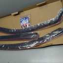 CLIM ART in-Channel Incredibly Durable Rain Guards for Dodge Ram 1500 (New Body Style) 2019-2026 Crew Cab, Original Window Deflectors, Vent Window Visors, Vent Deflector, 4 pcs. - 619006LP