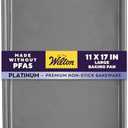 Wilton Platinum Premium Non-Stick Anti-Warp Bakeware, Made without PFAs, Large Baking Sheet, 11x17 in