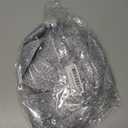 TONIFUL 12x14 Inch Glitter Bow Silver Shiny Christams Bow for Home Party Wedding Indoor Decoration Gift Wrapping Accessories, Christams Whreath Bow DIY Handcraft Bow