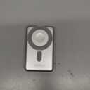 for Magsafe Magnetic Portable Charger, 10000mAh Wireless Power Bank with Built-in Cable & AC Wall Plug, Battery Pack PD 22.5W with Stand, LED Display for iPhone 17/16/15/14/13 Series, Samsung, Pixel (White)