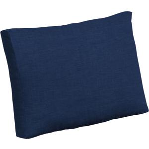 ARDEN Outdoor Cushion Pillow Back, 24 x 18, Rain-Proof, Fade Resistant Sapphire Blue Leala