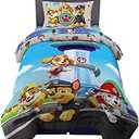 Franco Kids Bedding Super Soft Comforter and Sheet Set, 4 Piece Twin Size, Paw Patrol 