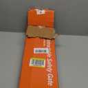 (2 Pack) Retractable Baby Gate for Doorways and Stairs, Mesh Safety Gate for Pet, Indoor & Outdoor Use, One-Hand Operation, Easy Installation, 33.6" Tall, Expands to 55" Wide（White,33.6"x55")