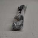 14" H Short Dog Gate Pet Gates Puppy Gate 59" Wide Step Over Pet Fence, Mesh Retractable Indoor Outdoor Expands Up to 59 Inches Small Dog Gates for Doorways Stairs (Black)