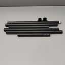 TIKI Brand Replacement Poles Outdoor Torch Accessory, Poles for Tiki Style Torches, 2-Pack, Black, 1320133