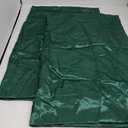 MR&HM Satin Pillowcase for Hair and Skin, Silk Satin Pillowcase 2 Pack, Queen Size Pillow Cases Set of 2, Silky Pillow Cover with Envelope Closure (20x30, Dark Green)
