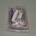 0.5ml 31G Syringe with 8mm Needle, Disposable Individually Wrapped, Pack of 100