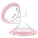 Maymom 19mm MyFit Shields, Pano Series; Compatible with Medela Breast Pump- PersonalFit, Freestyle, Harmony, Maxi, Freestyle Flex Connector; Connect to Maymom Widemouth/Narrow Connector, 2pcs