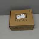 homdiy Black Cabinet Handles 30Pack 3inch Hole Center Kitchen Drawer Pulls and Knobs Stainless Steel Cabinet Hardware for Bathroom, Cupboard