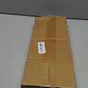 VITVITI Toilet Paper Holder with Shelf, Wall Mounted Toilet Paper Storage Basket, Wood Metal Toilet Roll and Wipes Holder for Bathroom Farmhouse (Black)