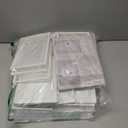 SEE SPRING X-Large Shoe Storage Box Fit Size 11, Clear Plastic Stackable Shoe Organizer for Closet, Space Saving Foldable Shoe Rack Sneaker Container Bin Holder, 12 Pack Clear