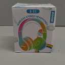 MIDOLA Kids Headphones Bluetooth 5.3 Wireless 60H Play Time Volume Limit 85/110dB Over Ear Foldable Protection Headset/Wired AUX Cord Mic for Children Boy Girl Travel School Phone Pad Tablet Red