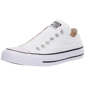 Converse Men's Chuck Taylor All Star Slip Shoe, White/Black/White, 5.5 M US