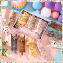 Civaner 25 Set Plush Stuffed Animals with Positive Card Christmas Gifts Bulk for Family Friend(24 Set,Birthday Mini Bear)