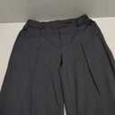 Dress Pants for Women Work Pants Wide Leg Pull On Stretchy Business Casual Trousers High Waisted Slacks with Pockets Size M