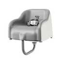 Chicco Cinch Clamping Booster Seat with Quick Set Up, Easy-to-Clean Removable Seat Cushion and 3-Point Harness, Mocha/Grey