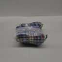 Different Touch Men's True Big and Tall USA Classic Design Plaid Woven Boxer Shorts Underwear (6 Pack) (5X-Large)