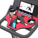 Desk Attachment for Peloton Bike (NOT Bike+) Tray Holder for Phone, Cup, Tablet, Ergonomic Platform Tray Accessories for Peloton Spin Bikes (Red)