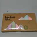 KeaBabies 8-Pack Organic Baby Bandana Bibs for Girls - Super Absorbent Triangle Baby Bibs for Drooling and Teething Infant, 100% Cotton Extra Soft for Newborn, Infant 0-36 Months (Muted Pastel)