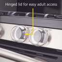 Safety 1st Child Proof Stove Knob Covers, Clear View Stove Knob Safety Covers (Set of 5)