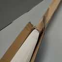 6-Pack Pleated Paper Temporary Shades Cordless Light Filtering Cut to Size Temporary Paper Blinds for Indoor Windows of Office, Bedroom, Bathroom, Living Room, 36" W x 72" H, White, 36" x 72"-6PC