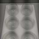 Clear Round Vases Set of 6, Flower Vases for Centerpieces, Glass Vase for Flowers, Glass Bowl Vase for Living Room, Bedroom, Kitchen, Office, Wedding, 5'' W x 4'' H