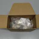 Goldenwarm 20 Pack Gold Knobs for Dresser Round Ball Brushed Gold Cabinet Knobs Brass Kitchen Drawer Hardware Cupboard Dresser Bathroom Single Hole